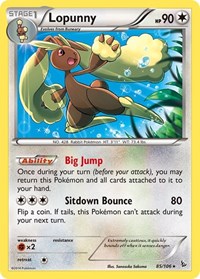 Lopunny (85) - XY - Flashfire (FLF)