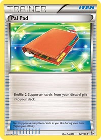 Pal Pad (92) - XY - Flashfire (FLF)