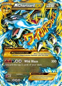M Charizard EX X Secret (108) - XY - Flashfire (FLF)
