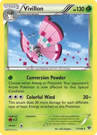 Vivillon (Meadow ) (17) - XY Base Set (XY)