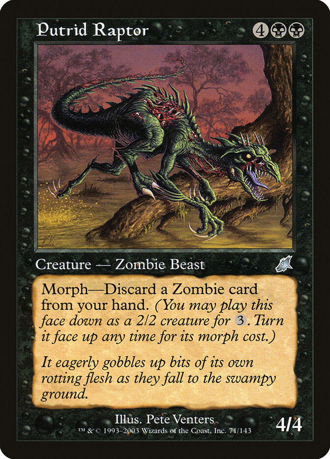Putrid Raptor (71) - Scourge (SCG)