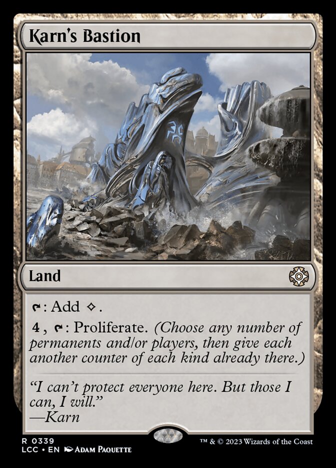 Karn's Bastion (339) - The Lost Caverns of Ixalan Commander (LCC)