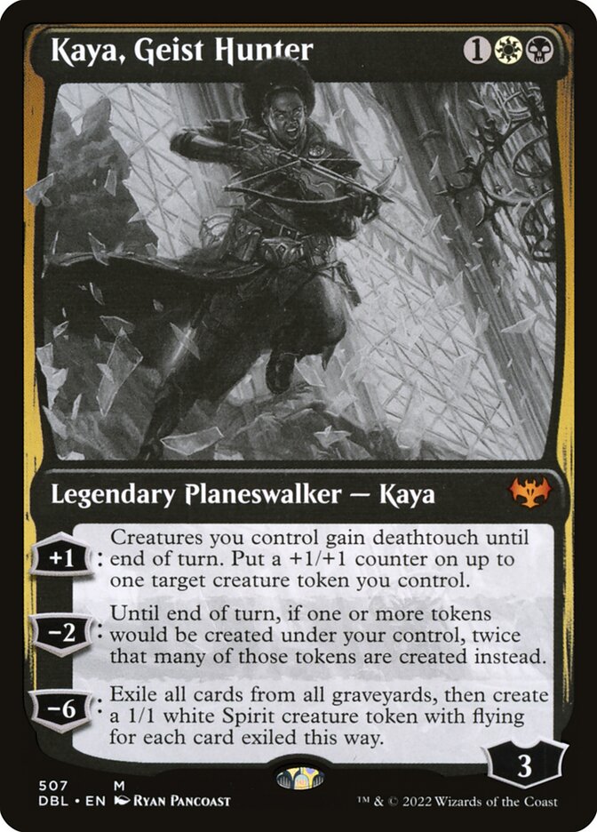 Kaya, Geist Hunter - [Foil] Innistrad: Double Feature (DBL)
