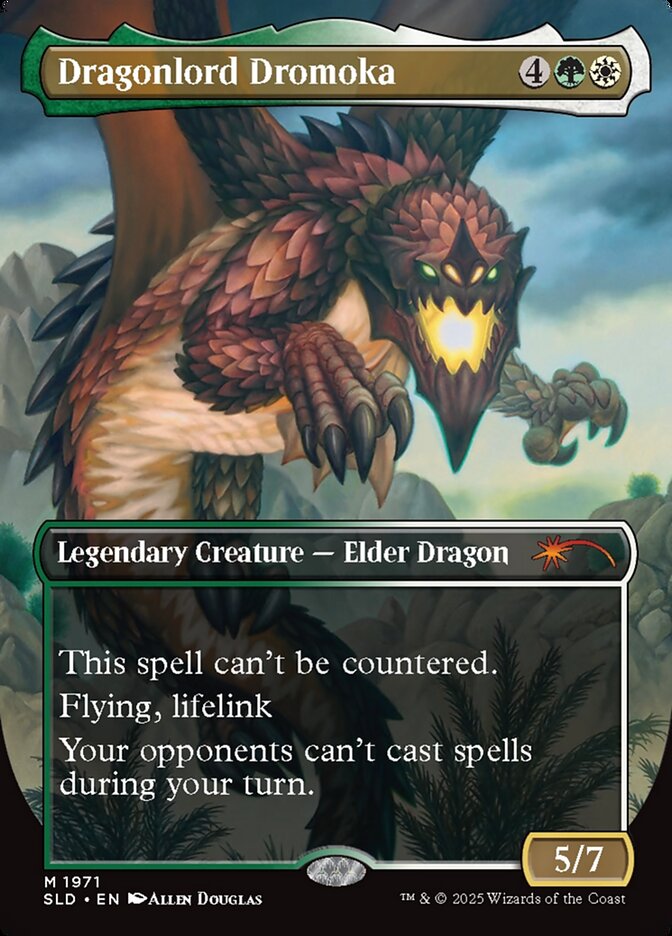 Dragonlord Dromoka // Dragonlord Dromoka (1971) - Secret Lair Drop (SLD)