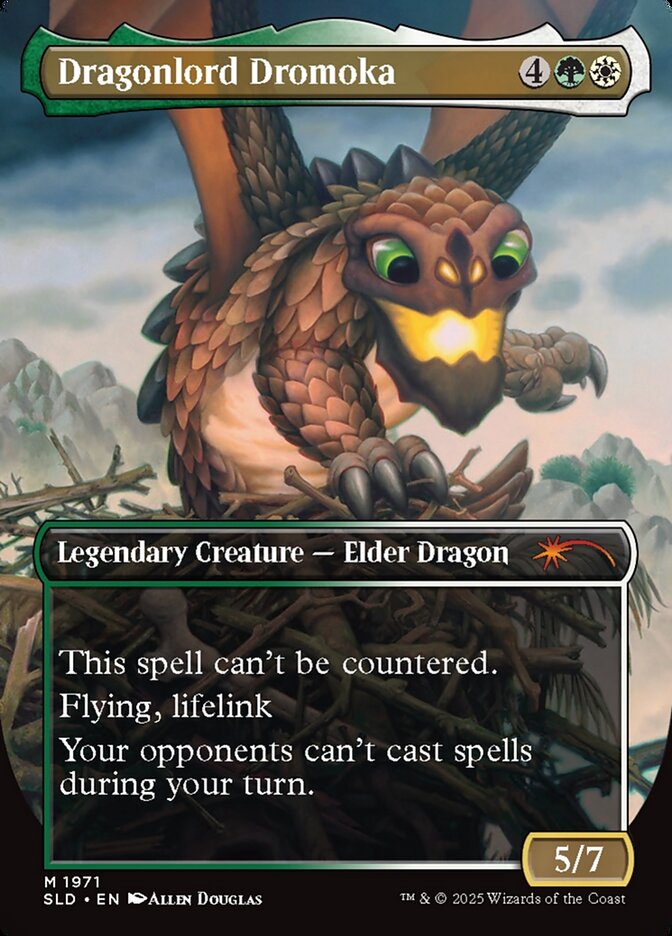 Dragonlord Dromoka // Dragonlord Dromoka (1971) - Secret Lair Drop (SLD)