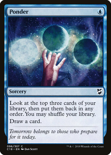 Ponder (96) - Commander 2018 (C18)