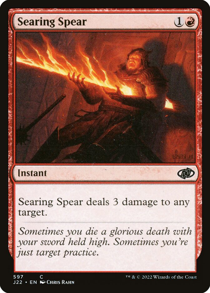 Searing Spear (597) - Jumpstart 2022 (J22)