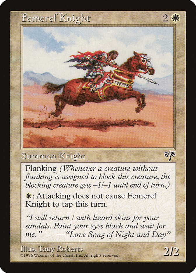 Femeref Knight (18) - Mirage (MIR)