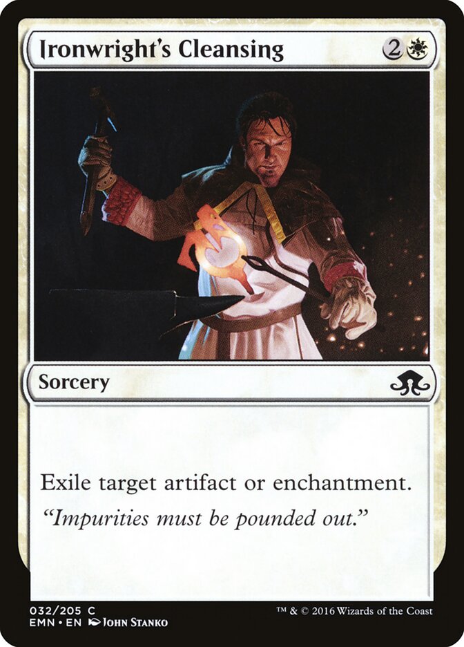 Ironwright's Cleansing (32) - Eldritch Moon (EMN)