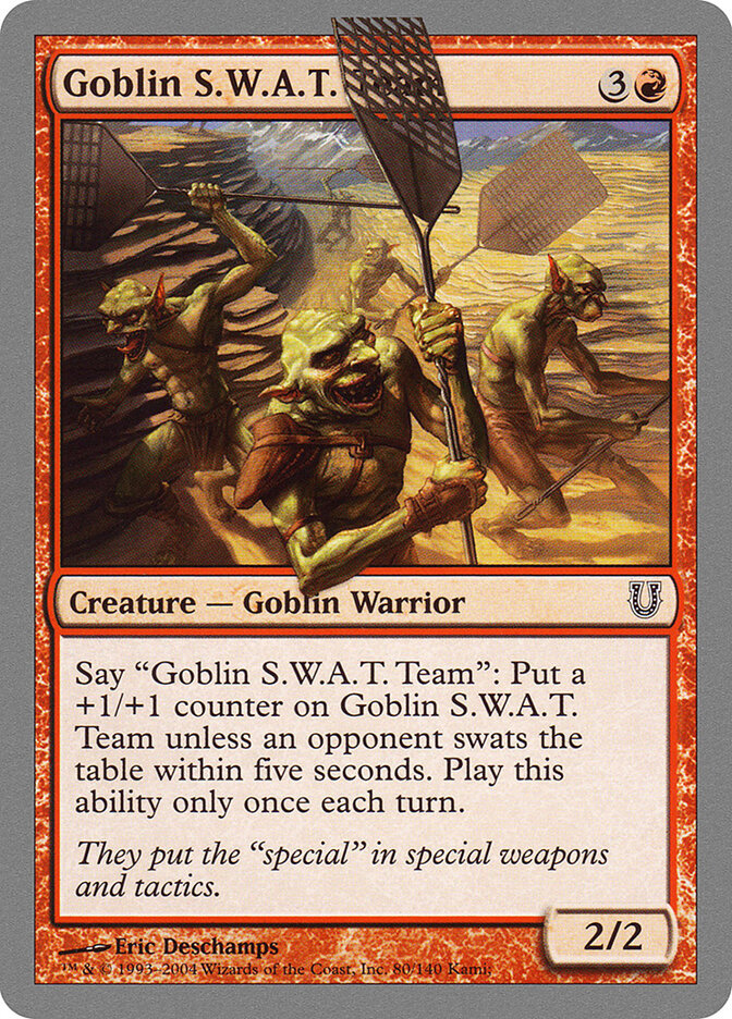 Goblin S.W.A.T. Team (80) - Unhinged (UNH)