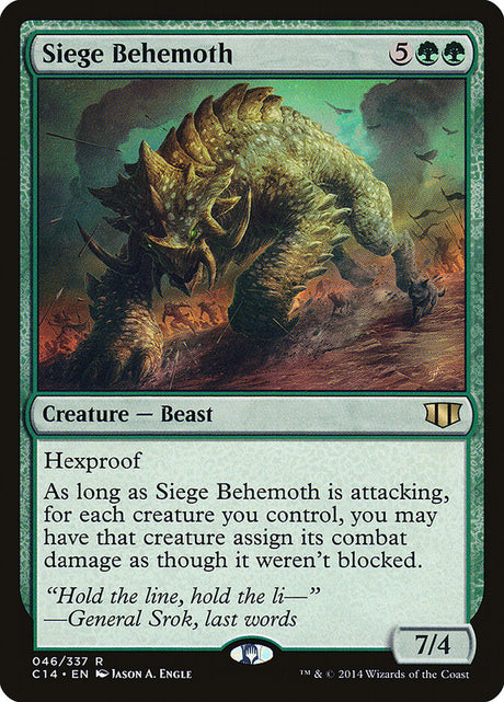 Siege Behemoth (46) - Commander 2014 (C14)