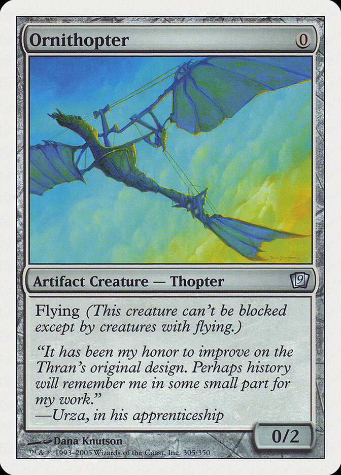 Ornithopter (305) - Ninth Edition (9ED)
