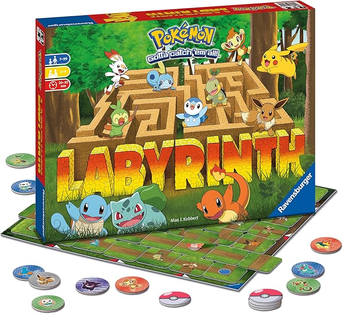Labyrinth: Pokemon Edition Board Game