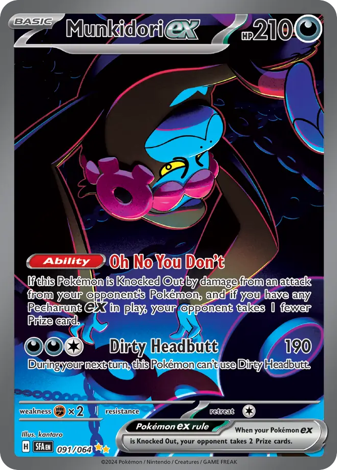 Munkidori ex (91/64) - [Special Illustration Rare] Shrouded Fable (SFA)