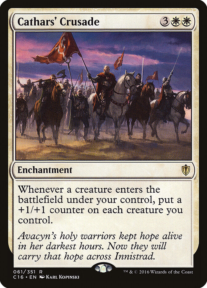 Cathars' Crusade (61) - Commander 2016 (C16)
