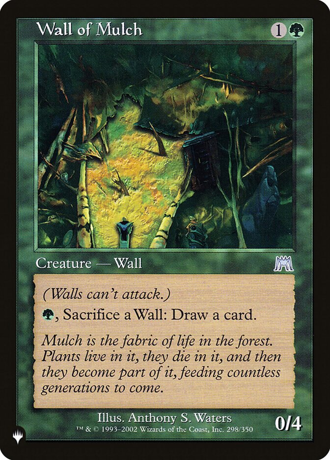 Wall of Mulch (ONS-298) - The List (PLST)
