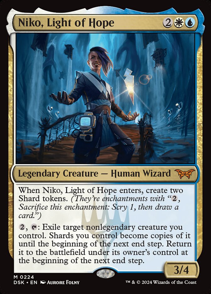 Niko, Light of Hope - [Foil] Duskmourn: House of Horror (DSK)