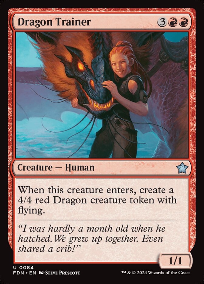 Dragon Trainer (84) - Foundations (FDN)