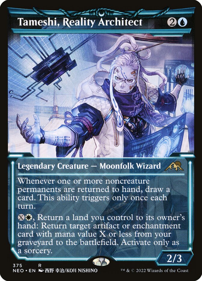 Tameshi, Reality Architect (375) - Kamigawa: Neon Dynasty (NEO)