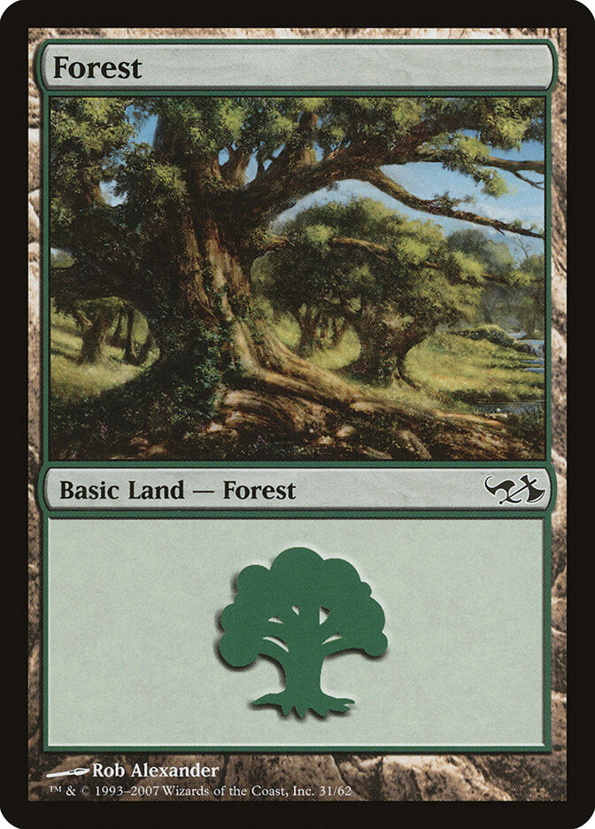 Forest (31) - Duel Decks: Elves vs. Goblins (DD1)