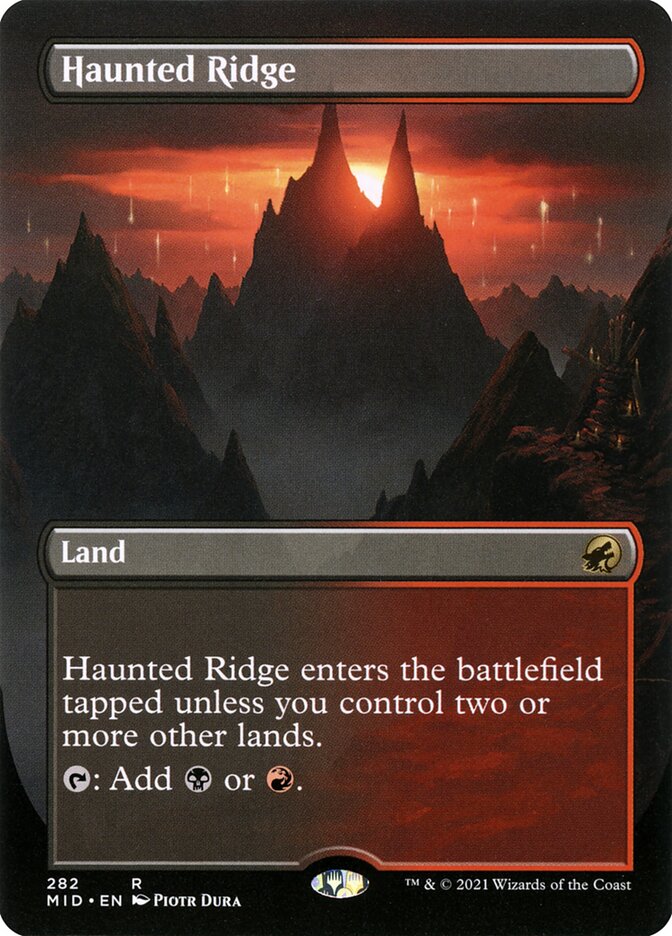Haunted Ridge (282) - Innistrad: Midnight Hunt (MID)