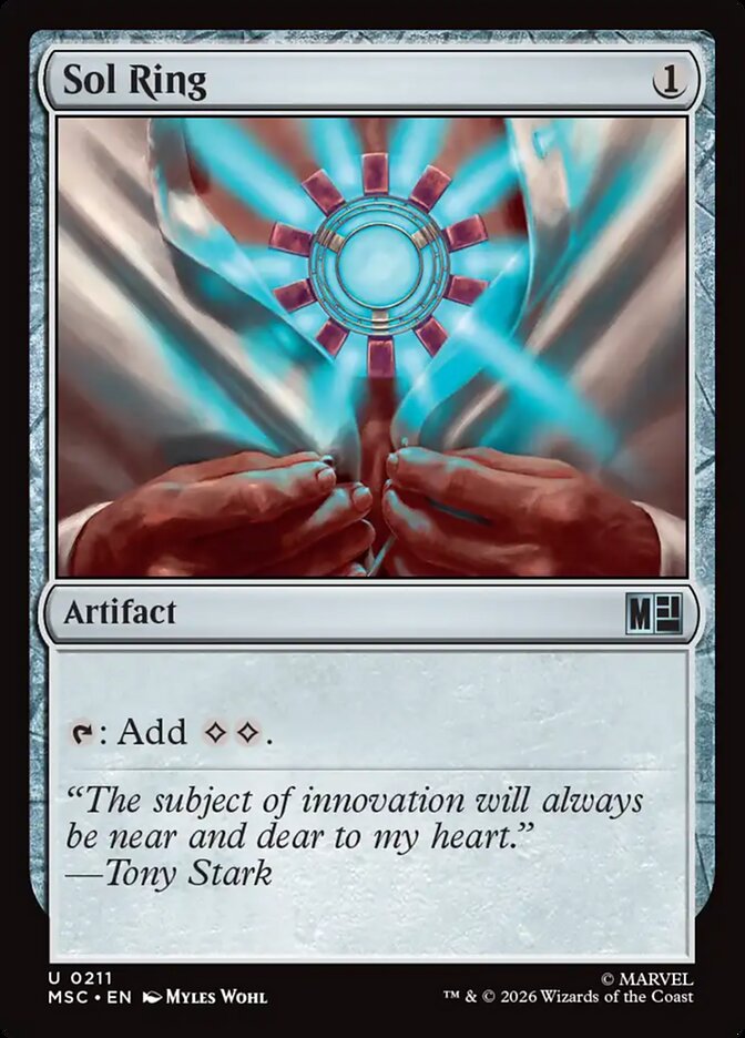 Sol Ring (211) - Marvel Super Heroes Commander (MSC)