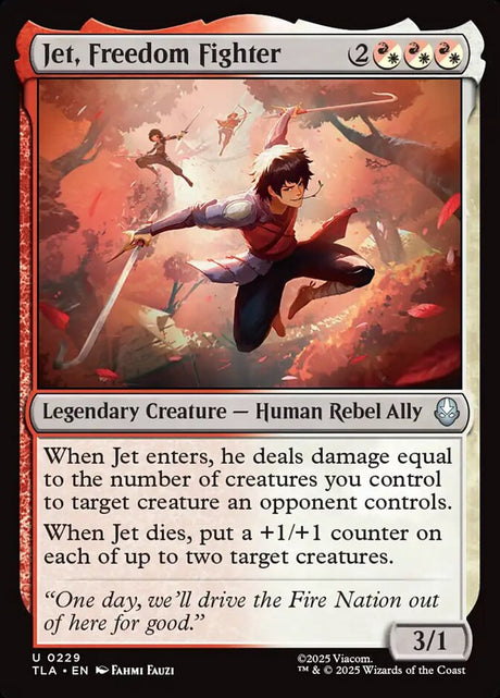 Jet, Freedom Fighter (229) - Avatar: The Last Airbender (TLA)