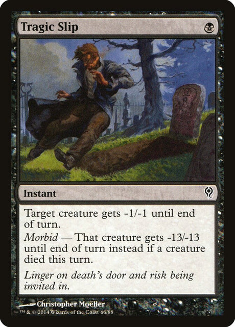 Tragic Slip (66) - Duel Decks: Jace vs. Vraska (DDM)