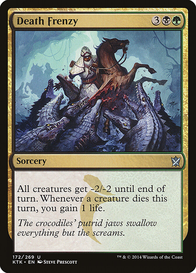 Death Frenzy (172) - Khans of Tarkir (KTK)