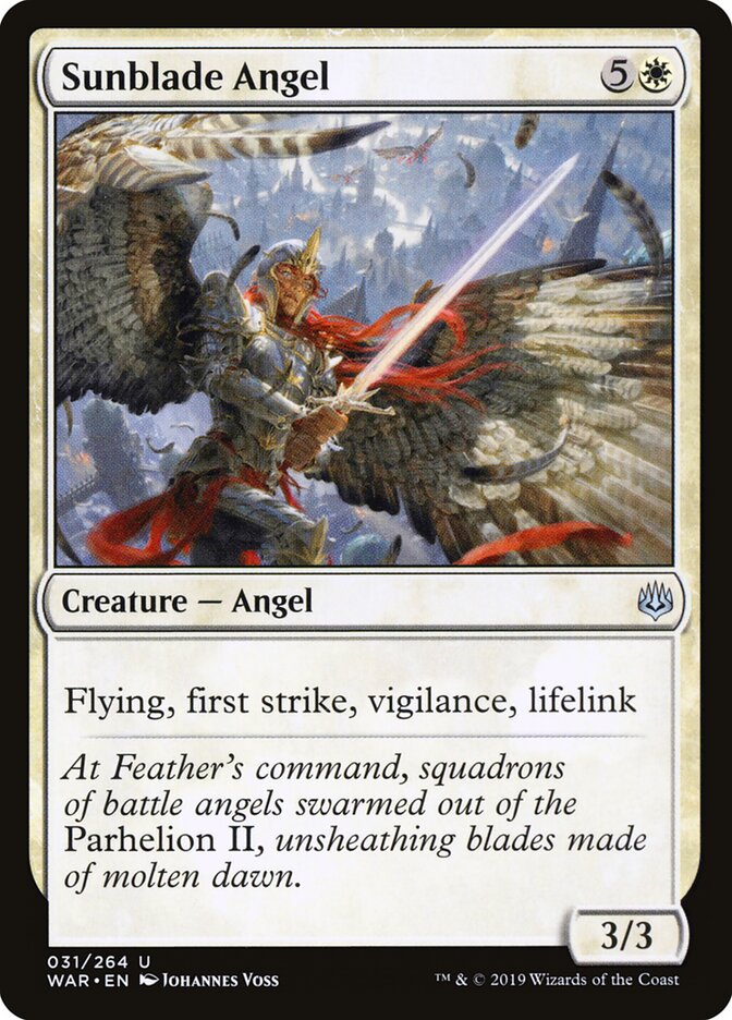 Sunblade Angel (31) - War of the Spark (WAR)