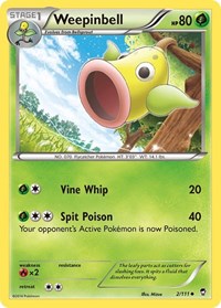 Weepinbell (2) - XY - Furious Fists (FFI)
