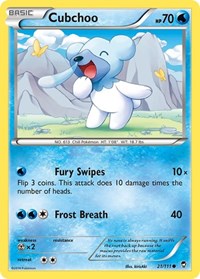 Cubchoo (21) - XY - Furious Fists (FFI)