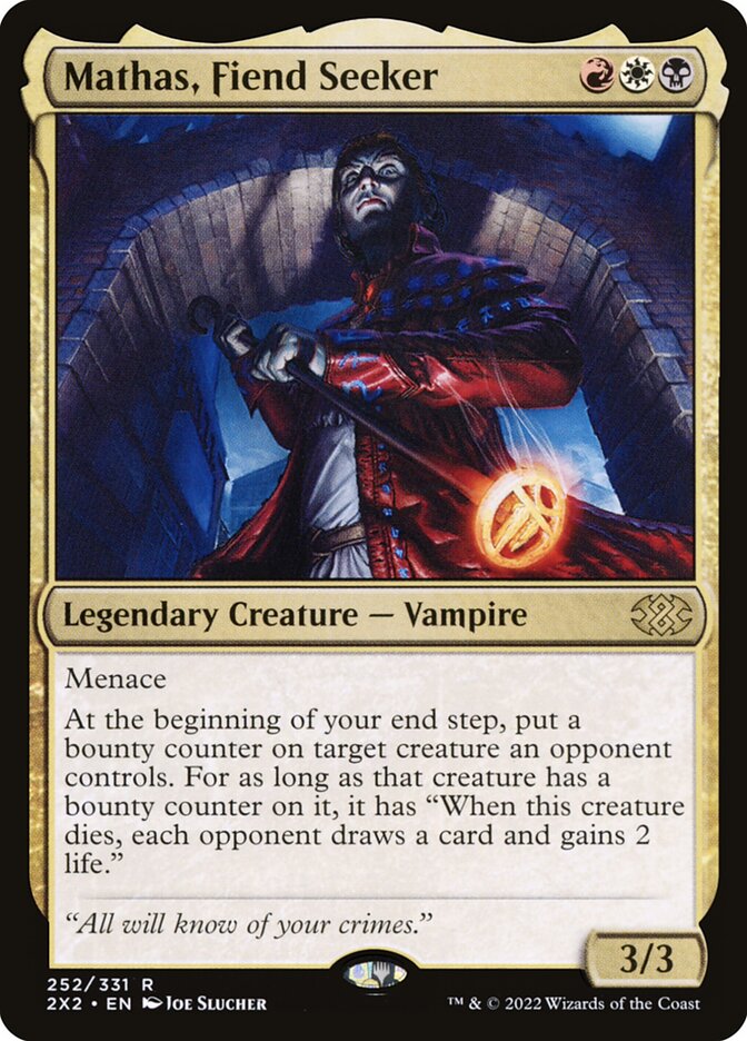 Mathas, Fiend Seeker (252) - Double Masters 2022 (2X2)