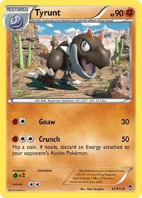 Tyrunt (61) - XY - Furious Fists (FFI)