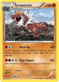 Tyrantrum (62) - XY - Furious Fists (FFI)