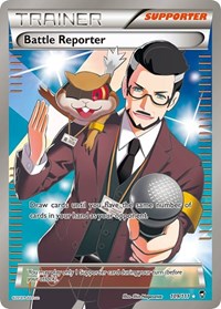 Battle Reporter 109 Full Art (109) - XY - Furious Fists (FFI)
