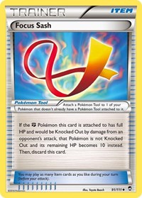 Focus Sash (91) - XY - Furious Fists (FFI)