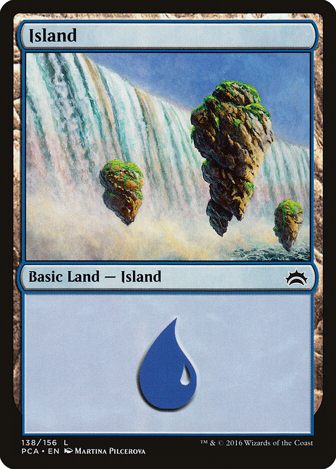 Island (138) - Planechase Anthology (PCA)