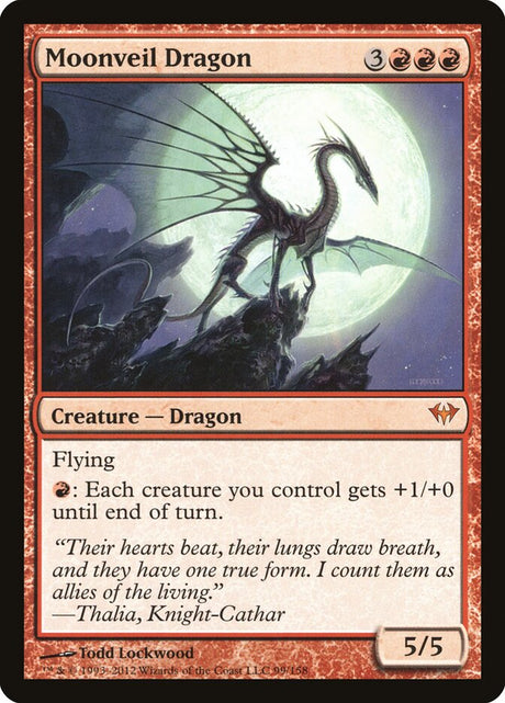 Moonveil Dragon (99) - Dark Ascension (DKA)