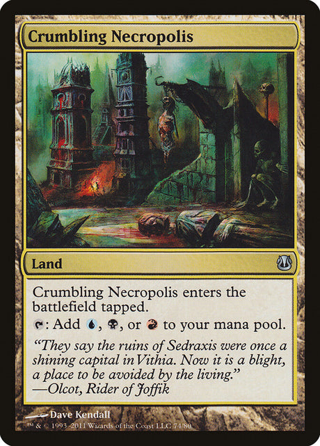 Crumbling Necropolis (74) - Duel Decks: Ajani vs. Nicol Bolas (DDH)
