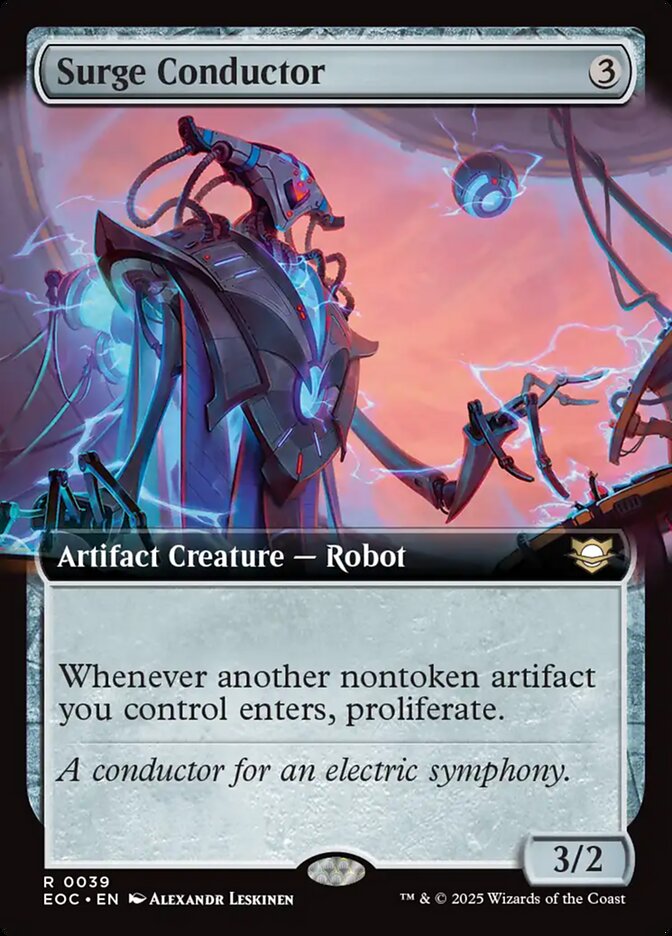 Surge Conductor (39) - Edge of Eternities Commander (EOC)