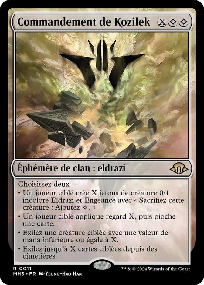 Kozilek's Command - [Full Art] Modern Horizons 3 (MH3)
