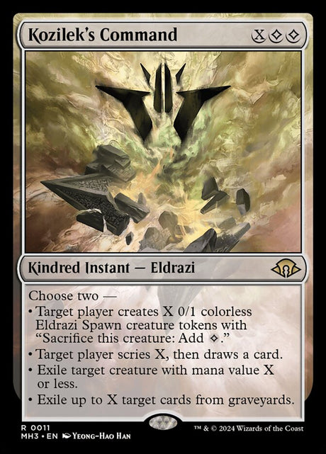 Kozilek's Command (11) - Modern Horizons 3 (MH3)