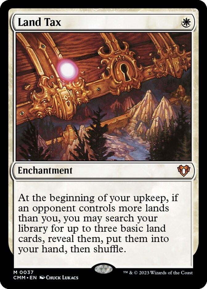 Land Tax (37) - Commander Masters (CMM)