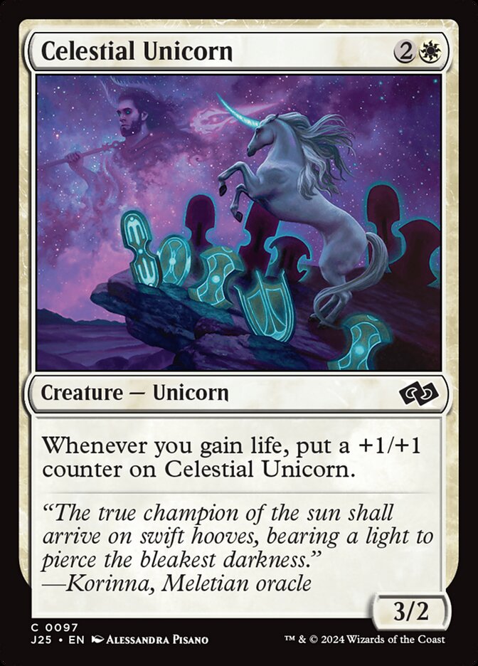 Celestial Unicorn (97) - Foundations Jumpstart (J25)