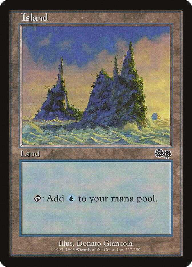 Island (337) - Urza's Saga (USG)