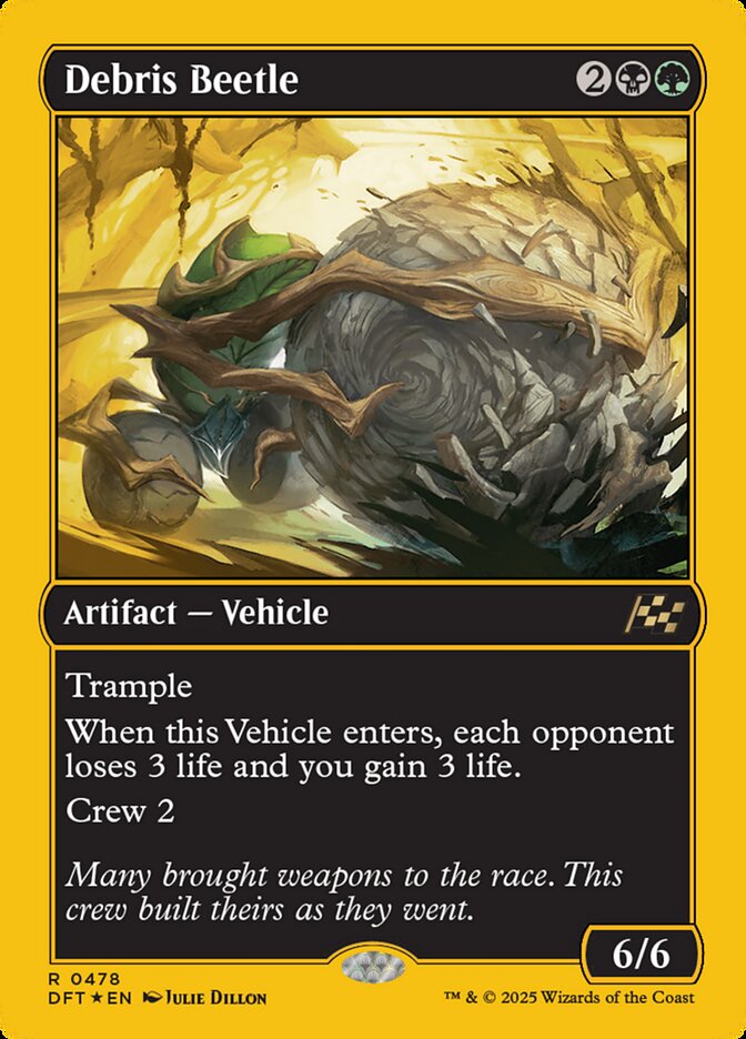 Debris Beetle - [First Place Foil] Aetherdrift (DFT)