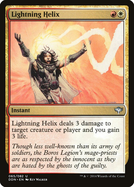Lightning Helix (65) - Duel Decks: Speed vs. Cunning (DDN)