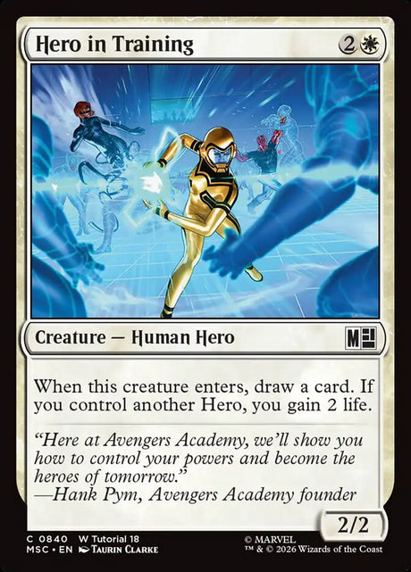 Hero in Training (840) - Marvel Super Heroes Commander (MSC)
