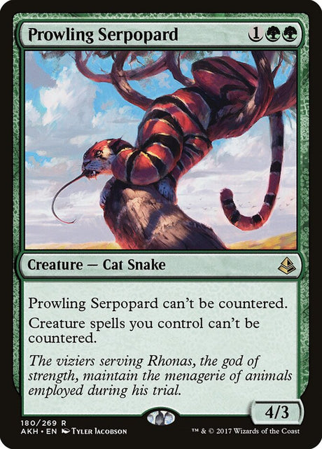 Prowling Serpopard (180) - Amonkhet (AKH)